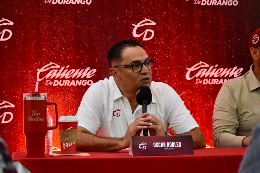 LMB: 'Quiero ser el primer mánager en la historia de Durango en pasar a los playoffs', Óscar Robles