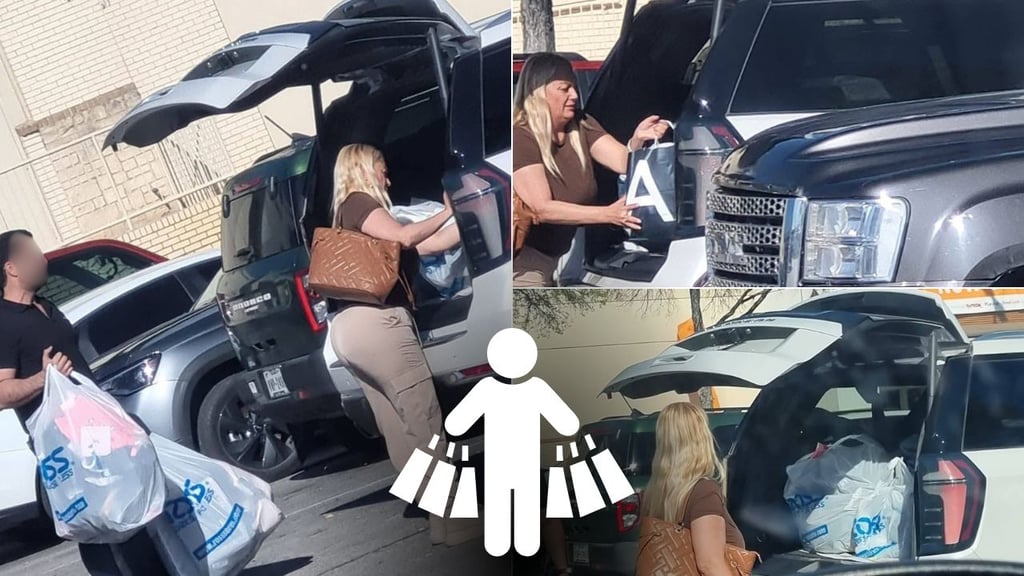 Alcaldesa de Mapimí es captada haciendo compras en Texas, en medio de crisis en servicios básicos