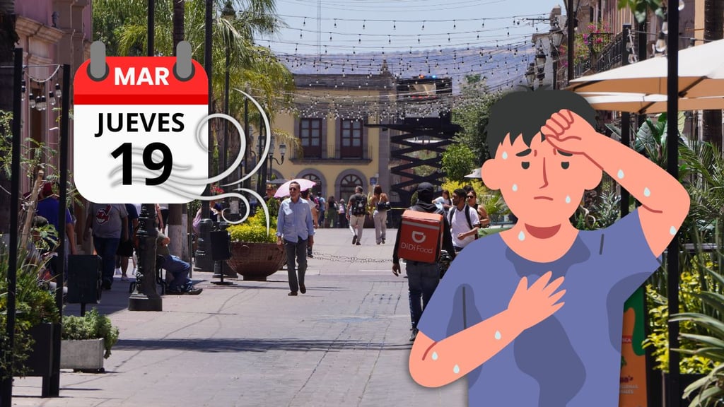 Jueves caluroso y con viento en Durango: este es el clima de HOY 19 de marzo