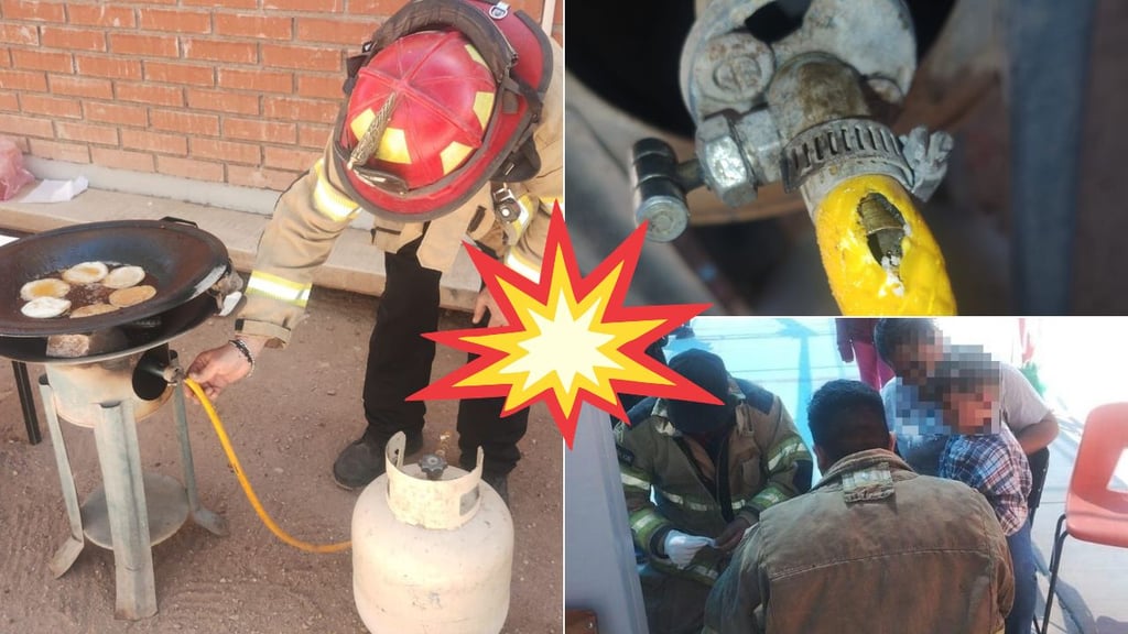 Se registra flamazo al interior de un kínder en Durango