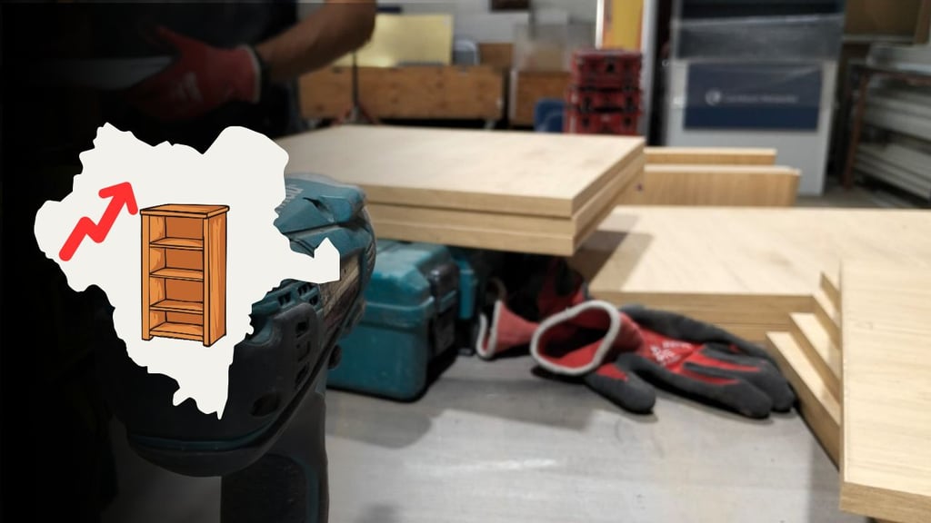 Exportación de muebles duranguenses cayó hasta 60%