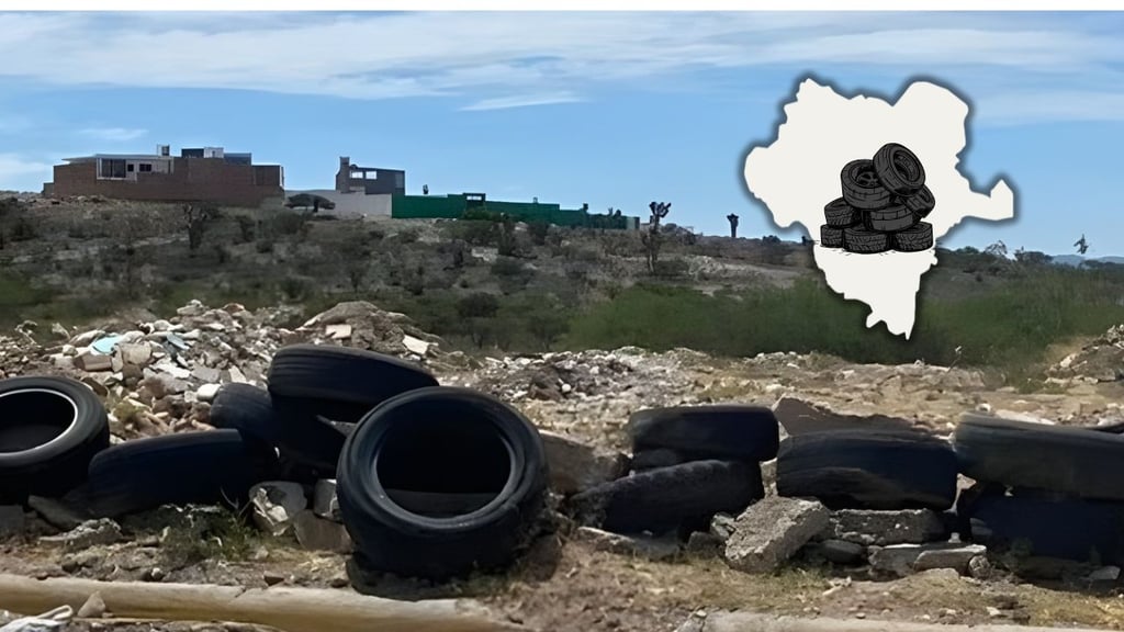 Durango acumula más de 2 millones de llantas en relleno sanitario