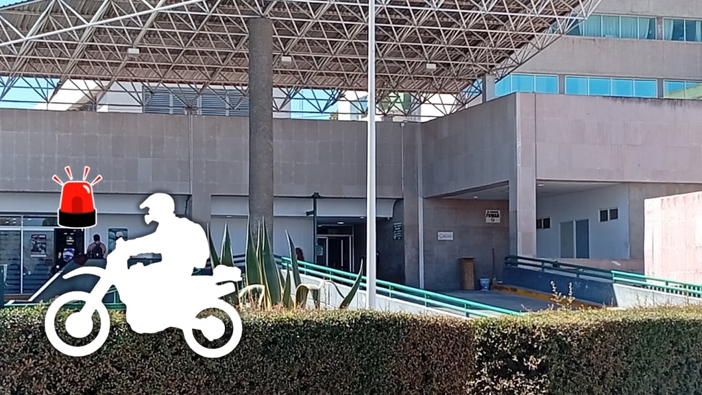 Motociclista resulta lesionado en accidente por camino de terracería de Durango