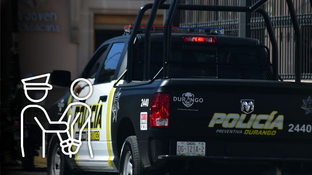 Detienen a sujeto señalado por robo y amenazas en Durango