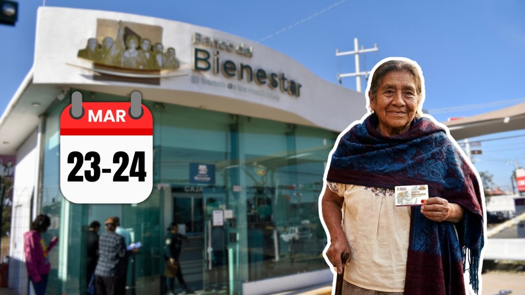 Pensión Bienestar para Adultos Mayores: letras que cobrarán el lunes 23 y martes 24 de marzo
