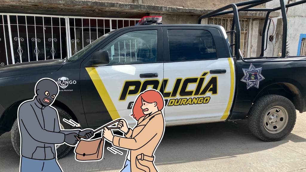 Asaltan con cuchillo a mujer en Jardines de Durango; la despojan de celular y dinero