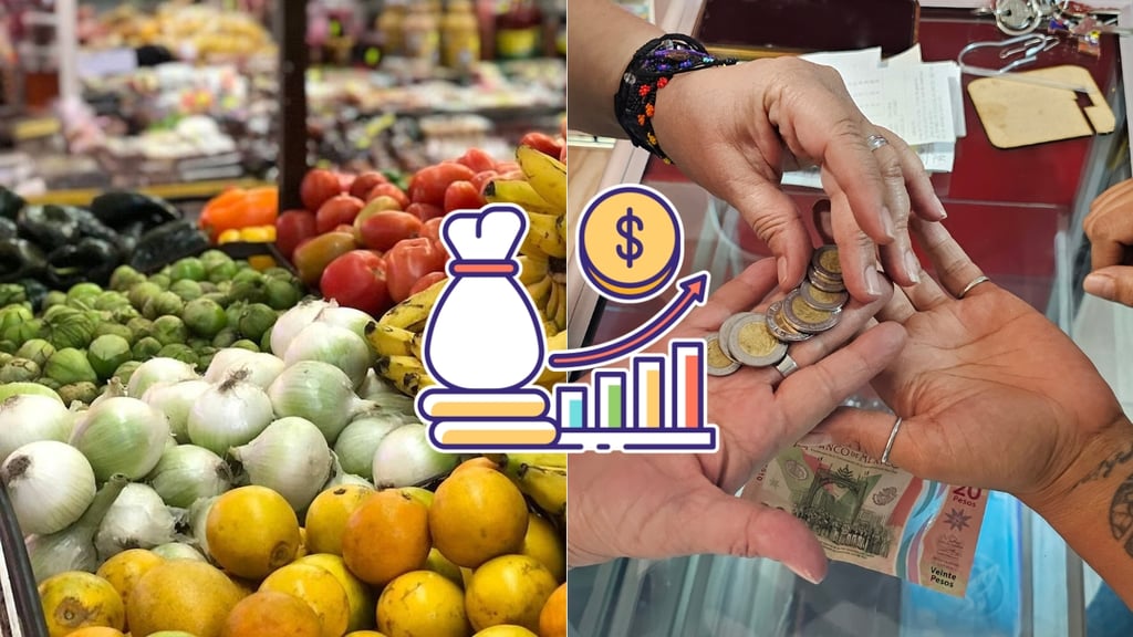 Se dispara la inflación en México; familias priorizan gastos esenciales ante alza en alimentos