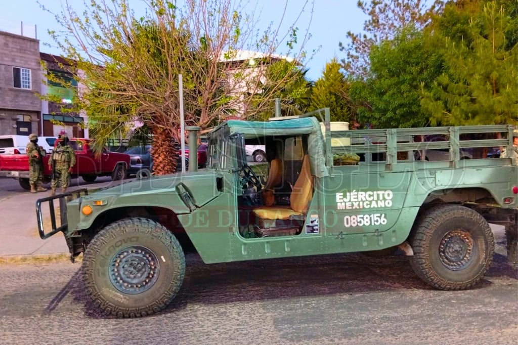 Operativo en Durango: despliegan fuerzas militares y estatales en inmueble de la colonia Maderera