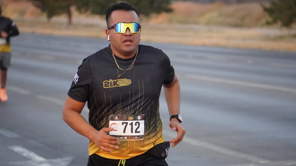 Reto. Correr un medio maratón es el resultado de meses de entrenamiento.