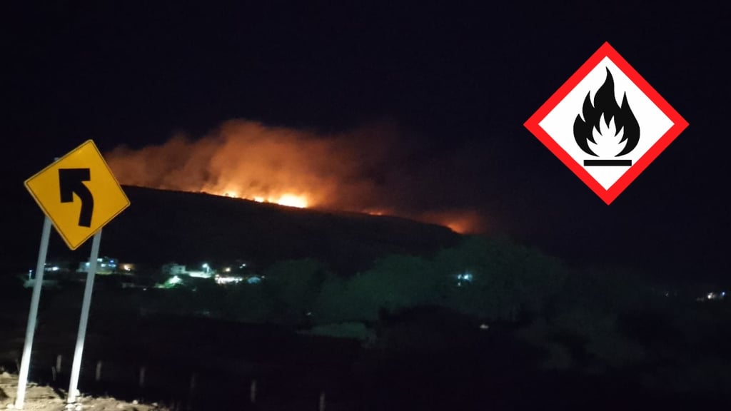 Incendio en cerro de La Ferrería puso en riesgo a 30 viviendas: Protección Civil