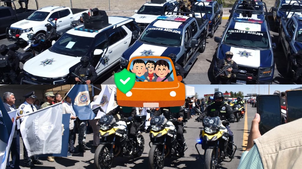 Por Semana Santa, inicia en Durango operativo Vacaciones Seguras 2026