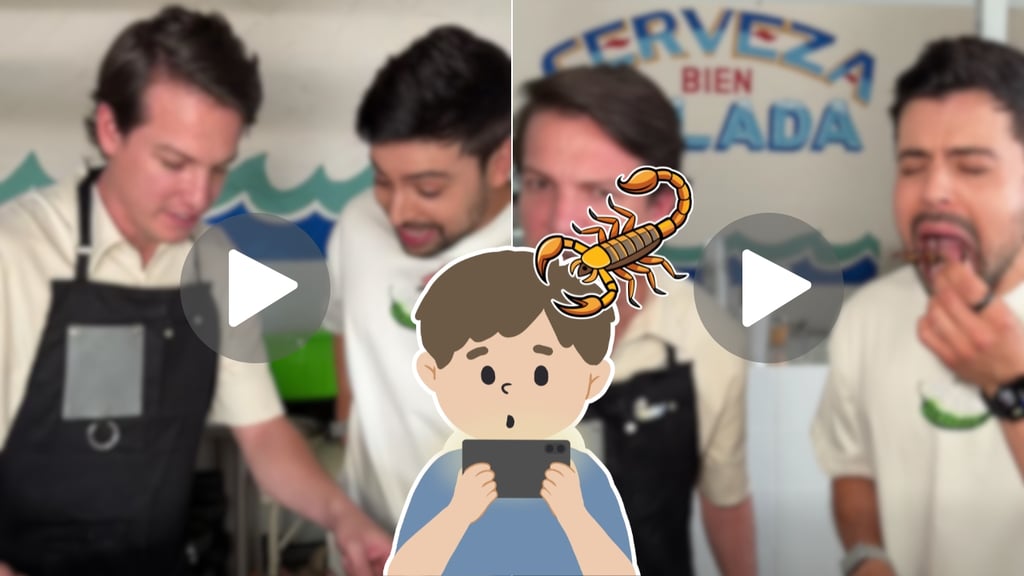 ¿Aguachile de alacrán? Así fue el peculiar platillo que probó Alex Serrano en Durango | VIDEO