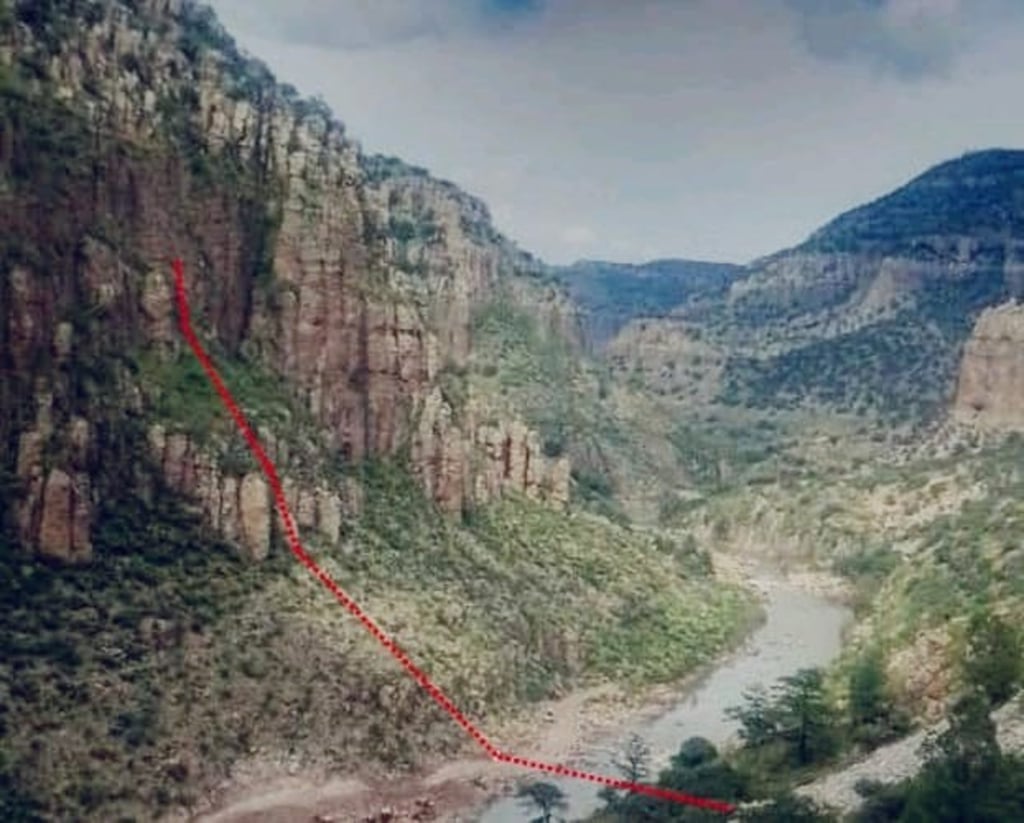 Presa. Antes de construir la cortina de la presa Tunal II, es necesario este año desviar el cauce del río para poder trabajar sin problemas.