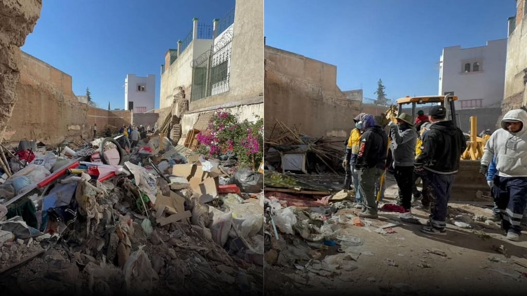 Retiran animales muertos y 80 toneladas de basura de terreno en Durango