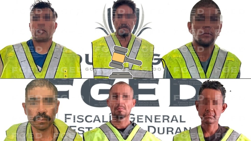 Dan 2 años de prisión a seis hombres por narcomenudeo en Durango y Gómez Palacio