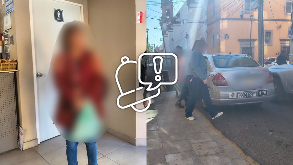 Auxilian a mujer que era perseguida por su expareja en el Centro Histórico de Durango