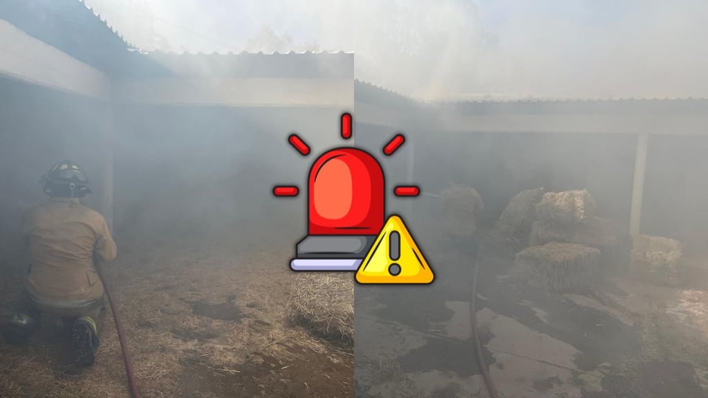 Incendio en bodega de Durango capital moviliza a bomberos