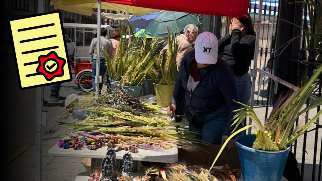 Autorizan 100 permisos a comerciantes por Semana Santa en Durango