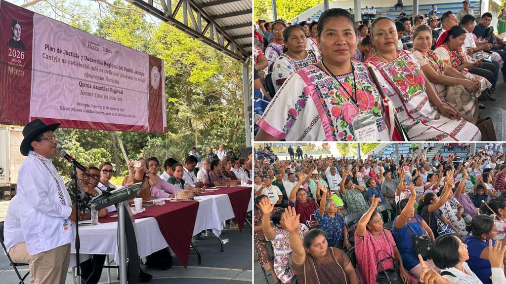 Avanza Plan de Justicia del Pueblo Amuzgo, con obras para bienestar y desarrollo integral