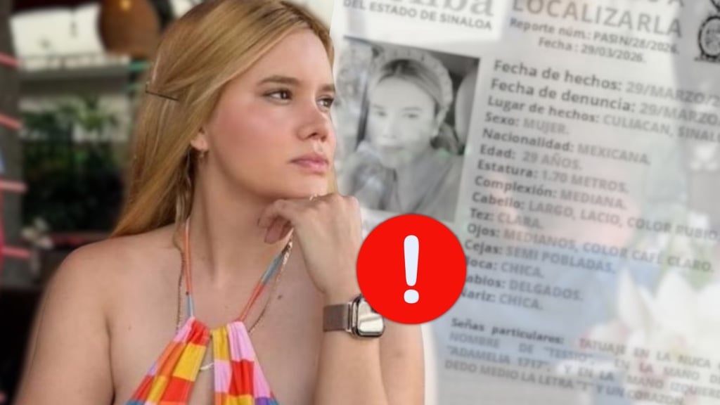 ¿Quién es Carmiña Castro, influencer con reporte de desaparición en Culiacán?