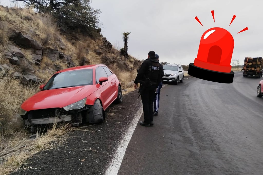 Joven sufre aparatoso accidente en la libre Durango-Mazatlán