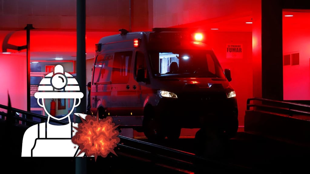 Trasladan a Durango a minero lesionado tras explosión donde murió su compañero