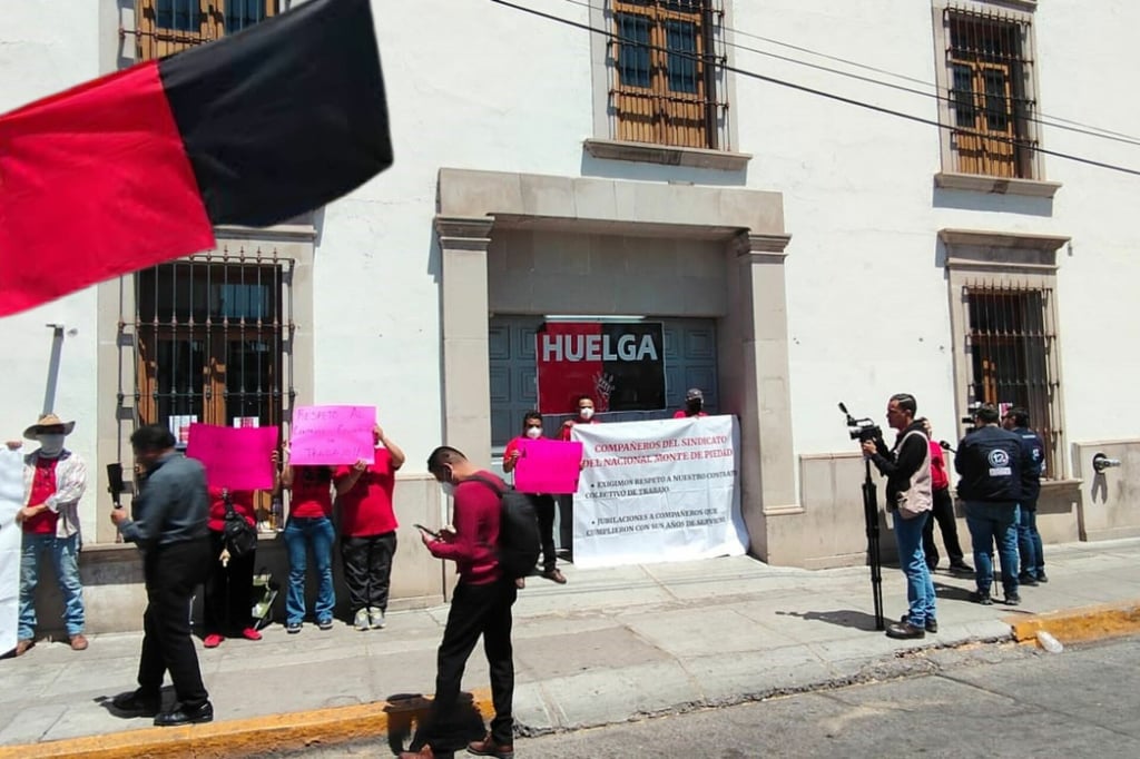 Prendas empeñadas en Monte de Piedad generan intereses a pesar de la huelga en Durango