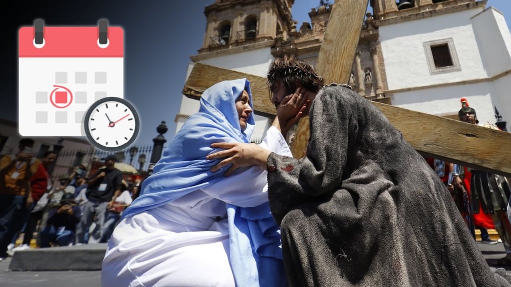 Semana Santa 2026: ¿A qué hora es el Viacrucis en el Centro Histórico de Durango?