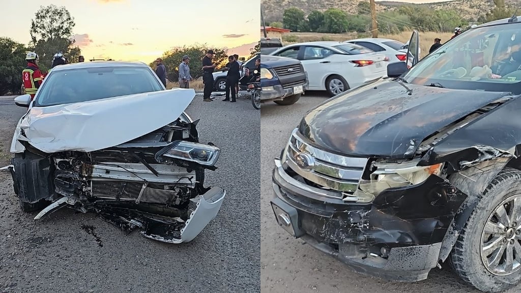 Fuerte choque en La Ferrería deja cuantiosos daños materiales