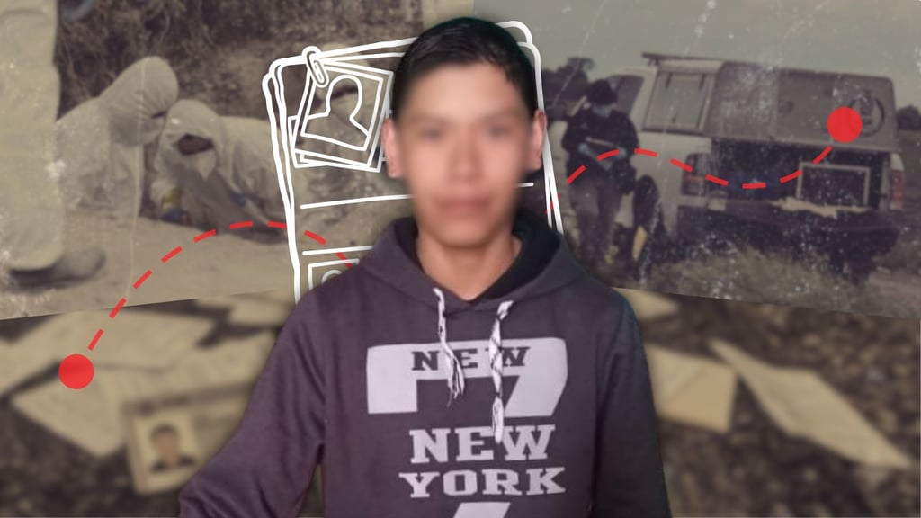 Isaís estuvo en una fosa común desde 2020. 