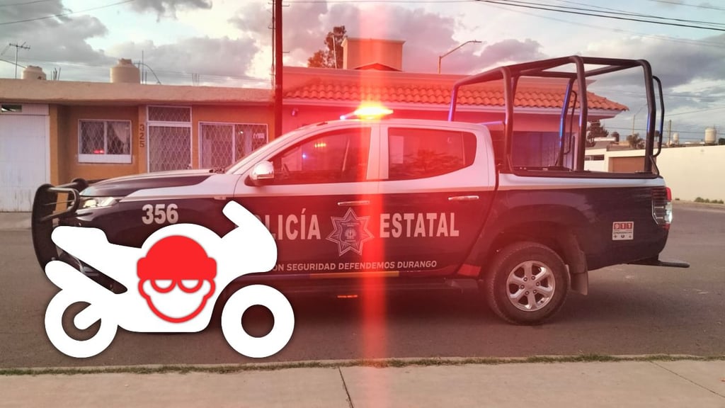 Roban motocicleta de cochera en Hacienda Las Flores