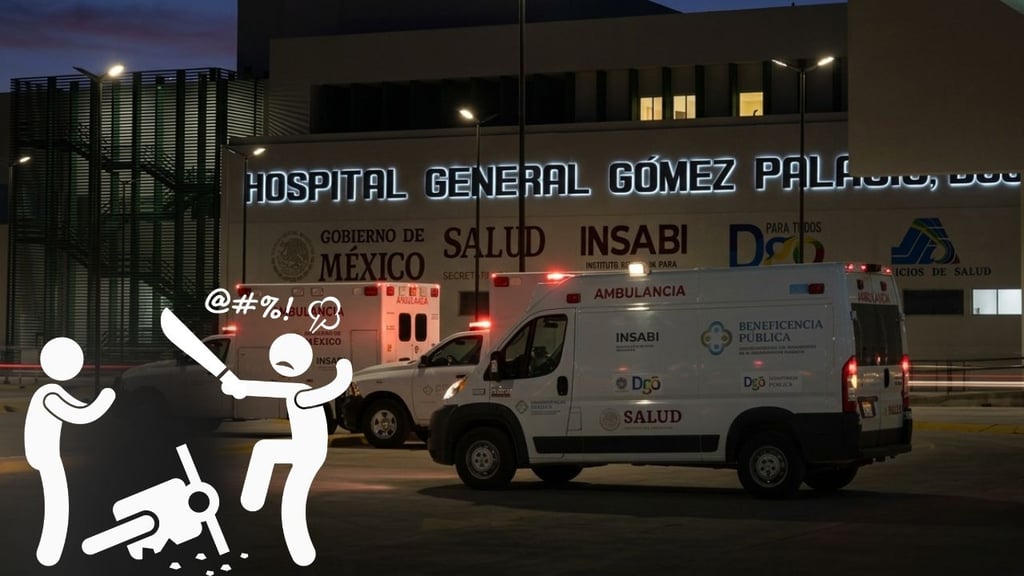 Hombre recibe 'machetazo' tras altercado vial en Gómez Palacio