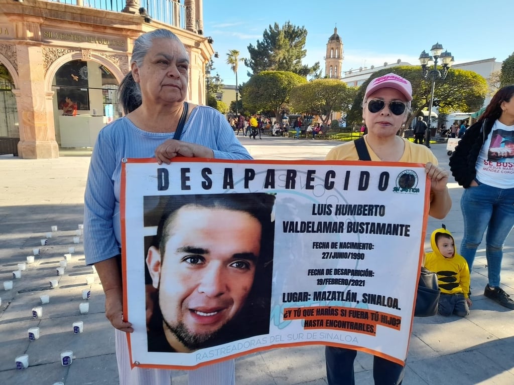Colectivo. La búsqueda iniciada por familiares del duranguense Pedro Emilio en Mazatlán fue sumando a otras familias de personas desaparecidas, que ahora avanzan juntas en la exigencia de justicia.