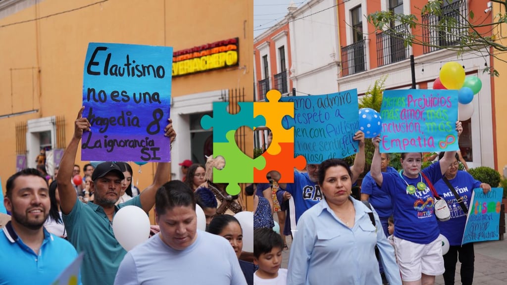 En Durango realizaron caminata para la concientización sobre el autismo