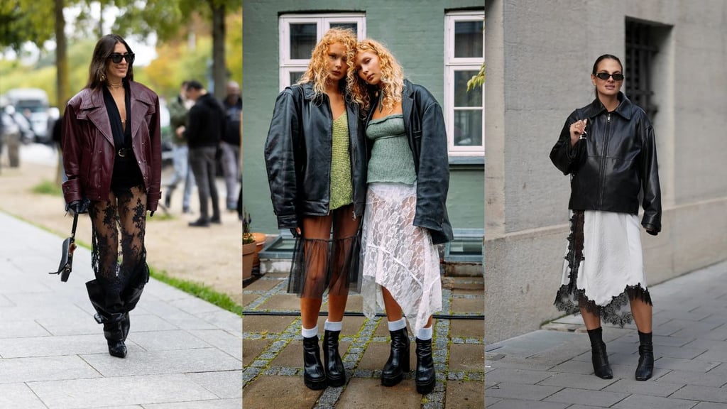 Faldas de encaje y primavera, la combinación del año