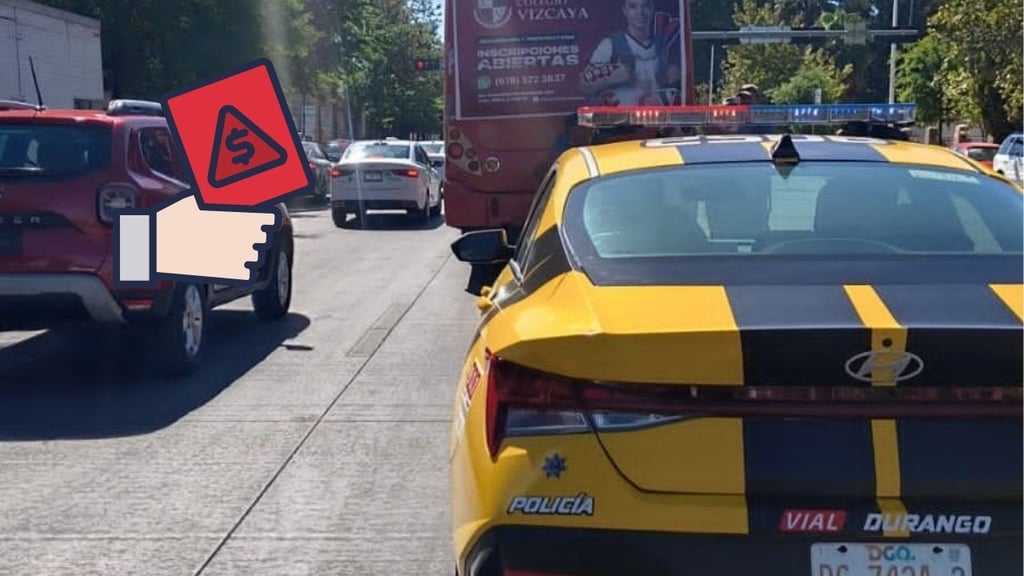 Aplican casi 700 infracciones a conductores en Durango