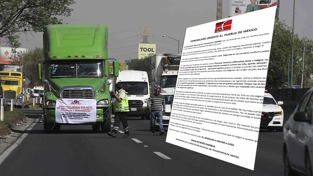 Megabloqueo de Transportistas: ANTAC suspende momentáneamente manifestaciones tras denunciar agresiones