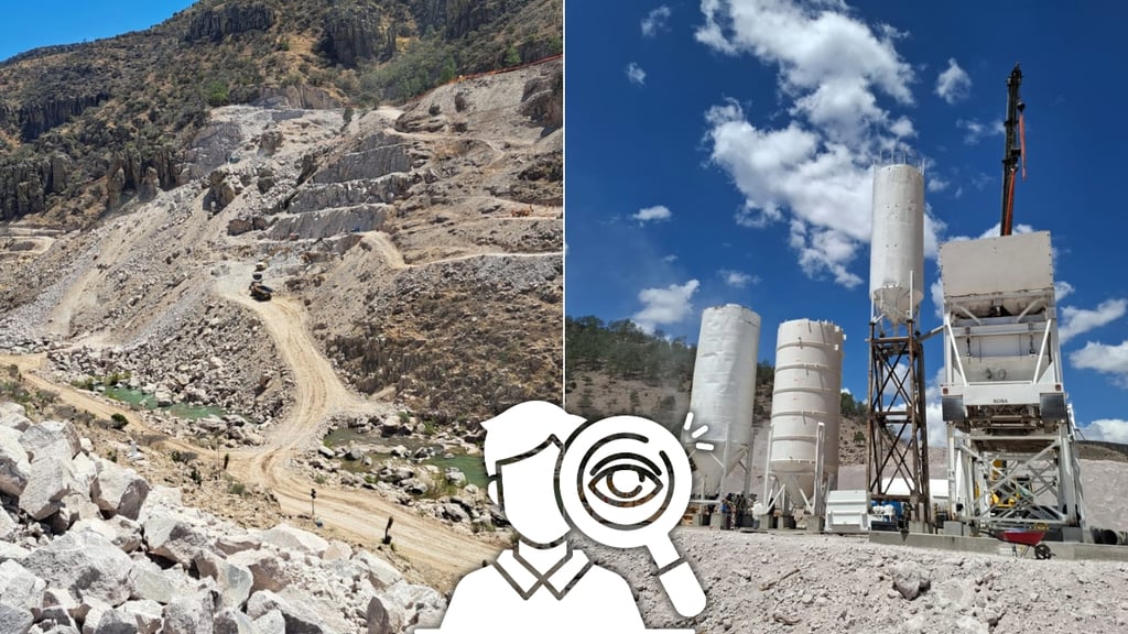 Supervisan avances en la presa Tunal II; prevén que desvío del río concluya antes de lluvias