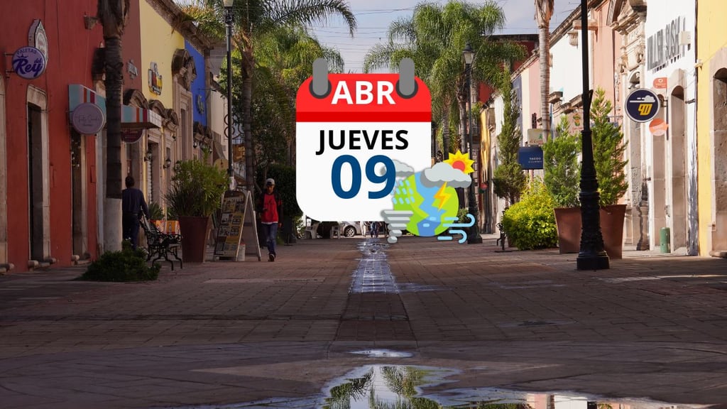 ¿Calor o lluvias para Durango? Este es el pronóstico de HOY 9 de abril, según Conagua