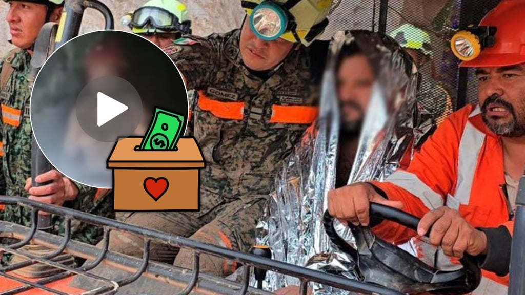 Inician colecta para apoyar a minero duranguense que fue rescatado en El Rosario