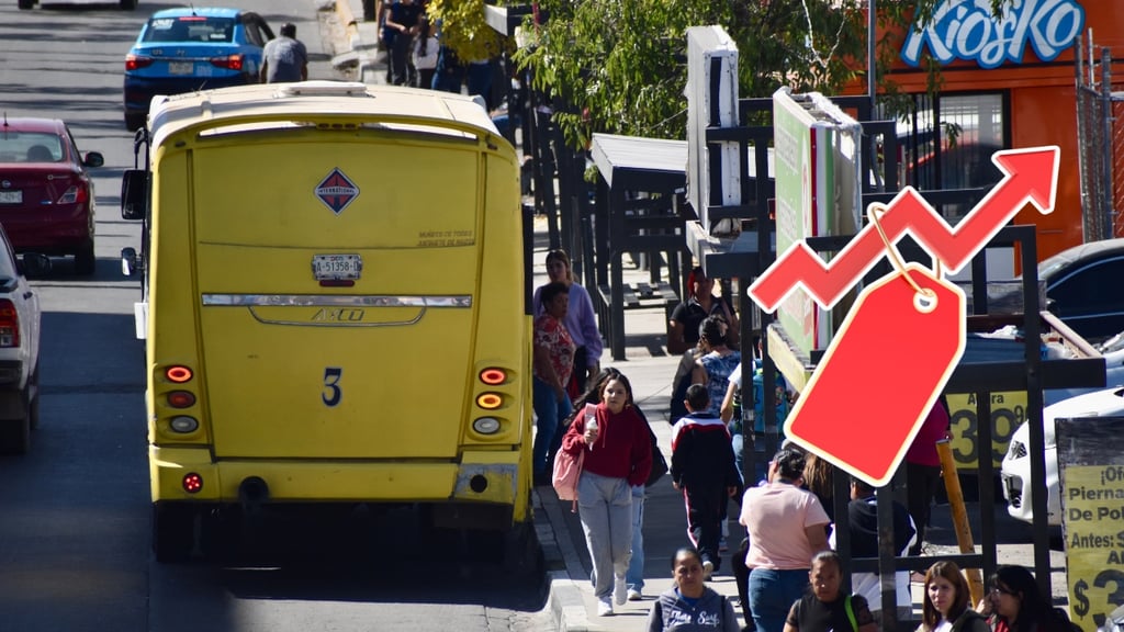 Nueva tarifa en el transporte público de Durango comenzará a aplicarse este lunes