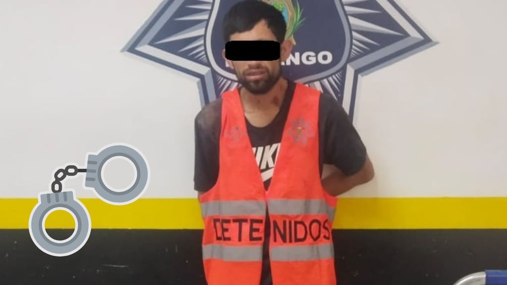 Detienen a presunto ladrón en pleno Centro de Durango
