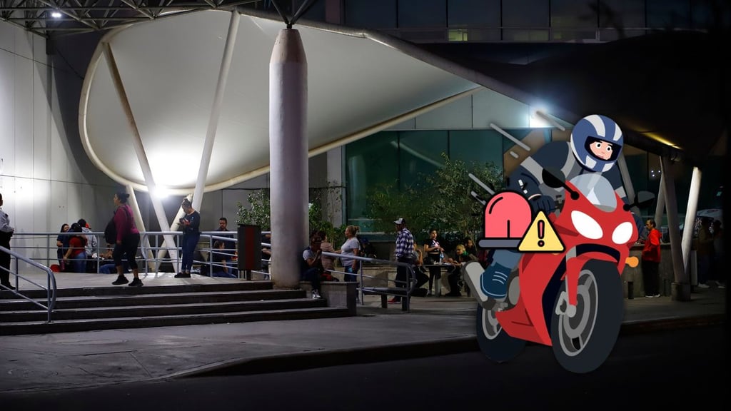 Joven biker resulta lesionado tras choque en Circuito Interior