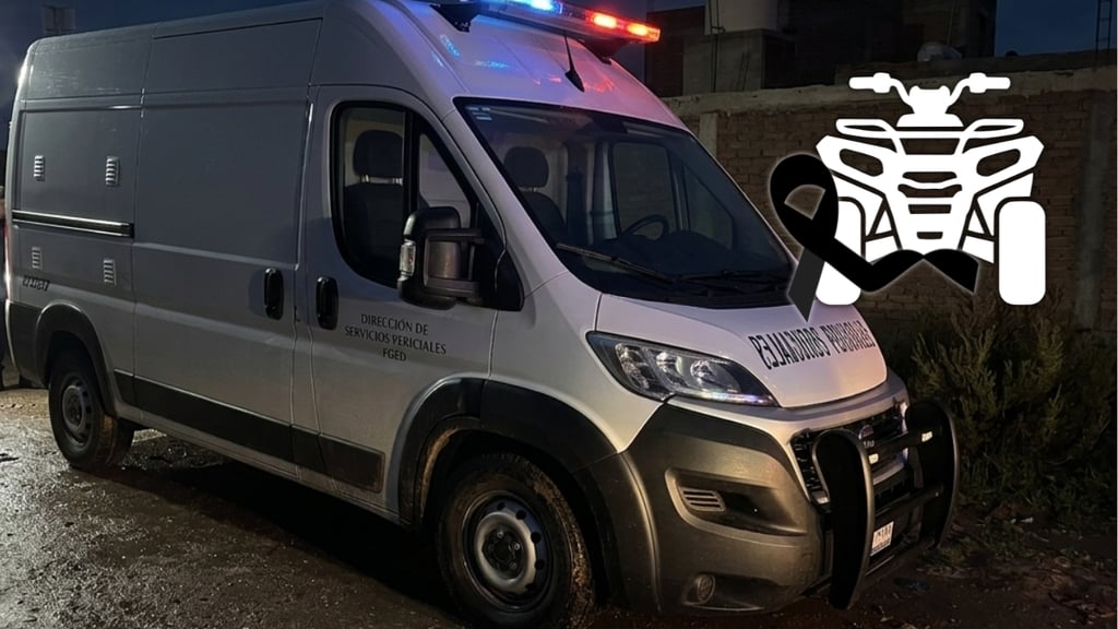 Joven muere tras caer de una cuatrimoto en movimiento en Tayoltita