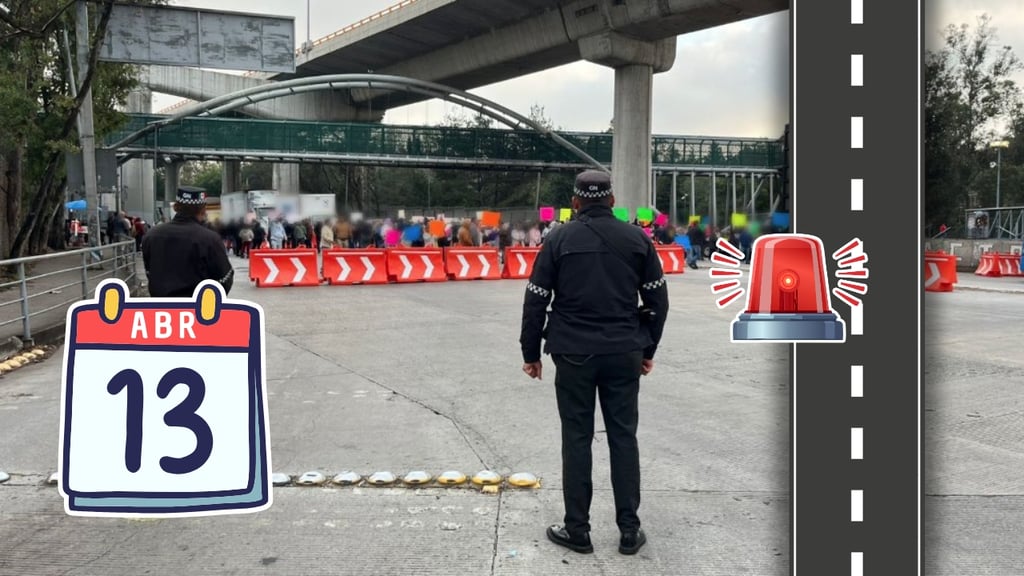 Capufe: ¿Qué carreteras están bloqueadas hoy lunes 13 de abril?