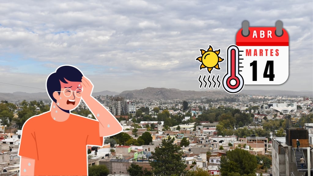 Martes nublado pero caluroso en la ciudad de Durango: así será el clima HOY 14 de abril