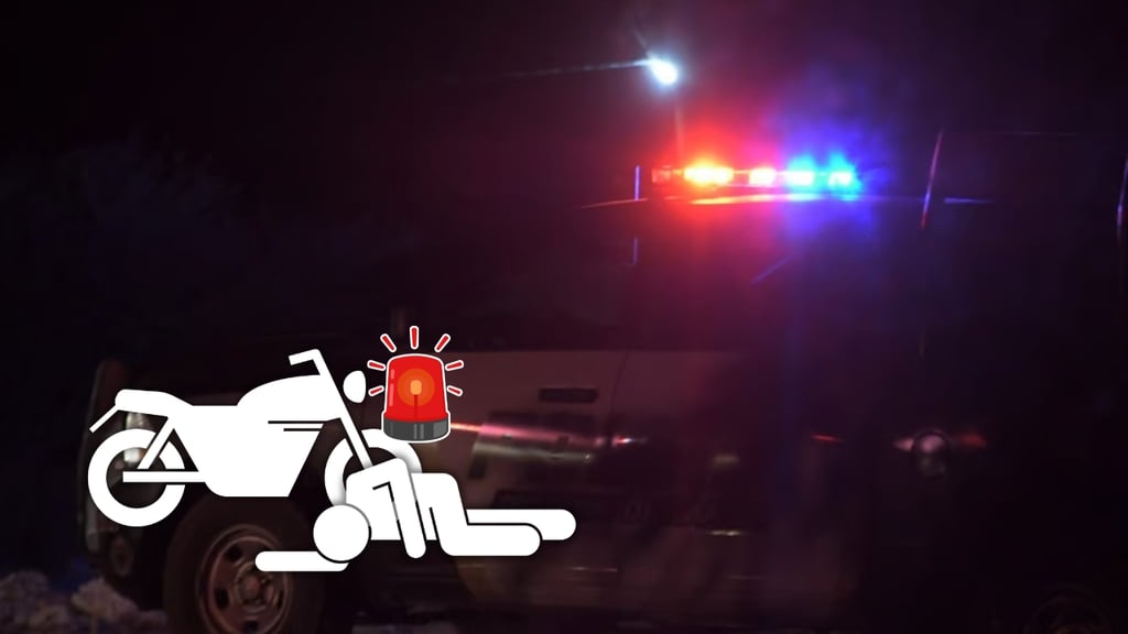 Golpean a hombre y le roban su motocicleta en la ciudad de Durango; vehículo fue recuperado