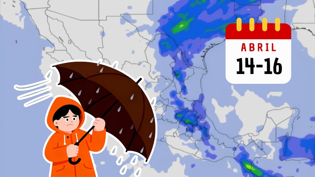 Frente frío 44 dejará fuertes lluvias y vientos esta semana: ¿en qué estados?