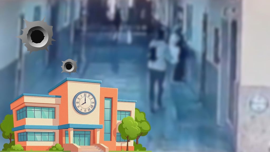 Exalumno entra armado a una secundaria y ataca a estudiantes y maestros: hay 16 heridos