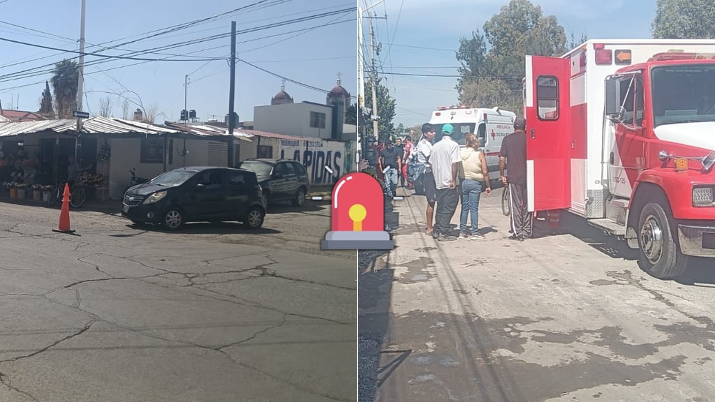 Vehículo atropella a un ciclista frente al Panteón de Oriente